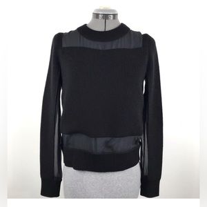 Rag and Bone wool and silk sheer sweater